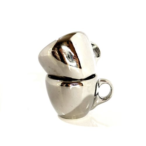 فنجان قهوه خوری چینی تک آبکاری شده 6عددی - تصویر 4