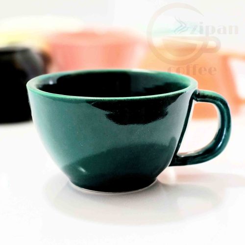 فنجان لته خوری رنگی - تصویر 6