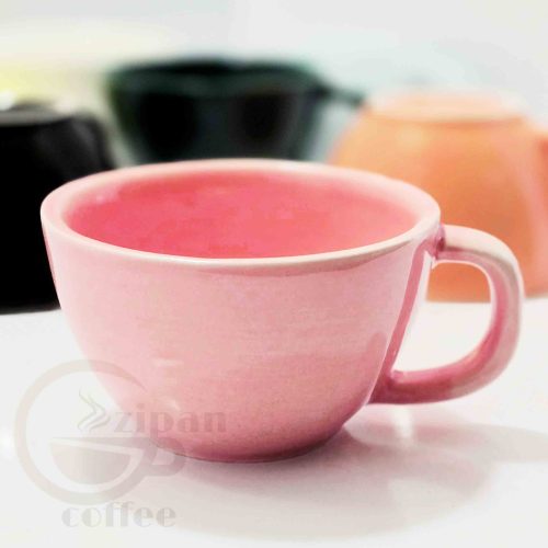 فنجان لته خوری رنگی - تصویر 7