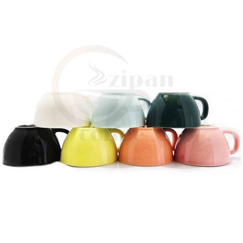 فنجان لته خوری رنگی - تصویر 8