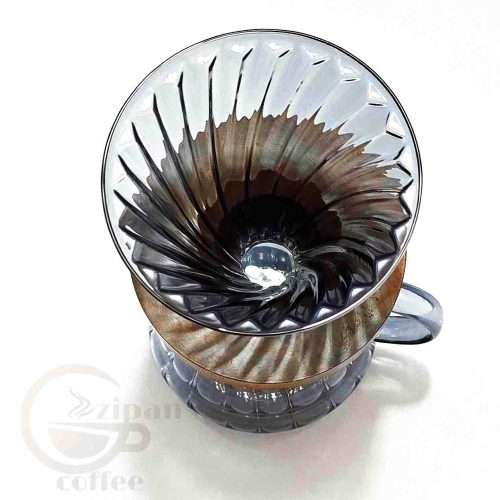 ست قهوه ساز V60 ( دریپر همراه سرور شیشه ای ) - تصویر 5
