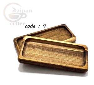 سینی چوبی قهوه ، چوب طبیعی C15