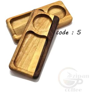 سینی چوبی قهوه ، چوب طبیعی C15