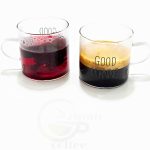 فنجان شیشه ای GOOD MORNING
