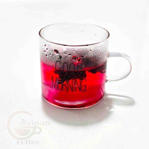 فنجان شیشه ای GOOD MORNING