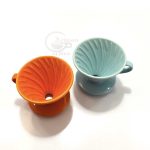 دریپر V60 سرامیکی دسته دار سایز 02
