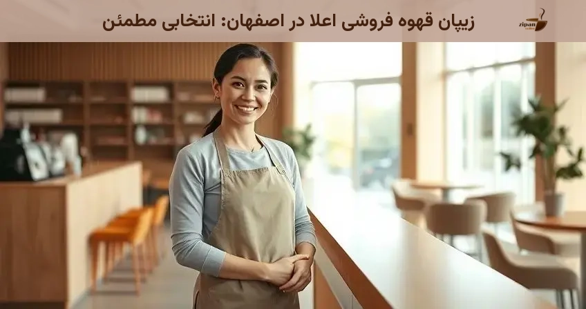 زیپان قهوه فروشی اعلا در اصفهان: انتخابی مطمئن