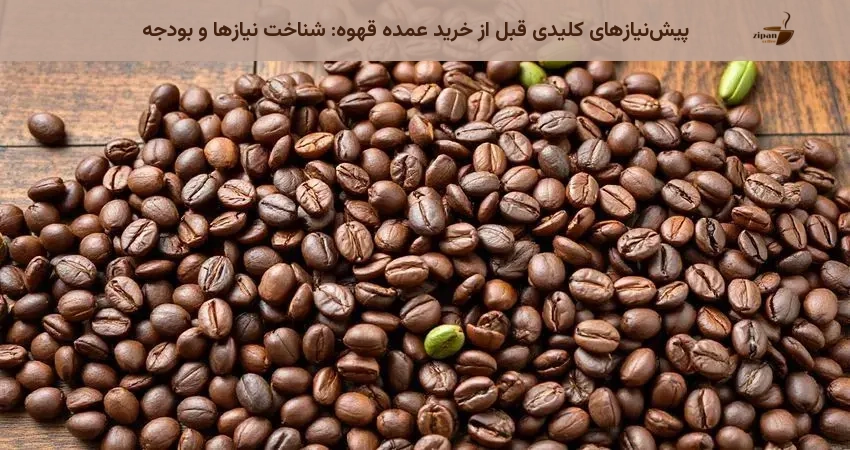 پیش‌نیازهای کلیدی قبل از خرید عمده قهوه: شناخت نیازها و بودجه