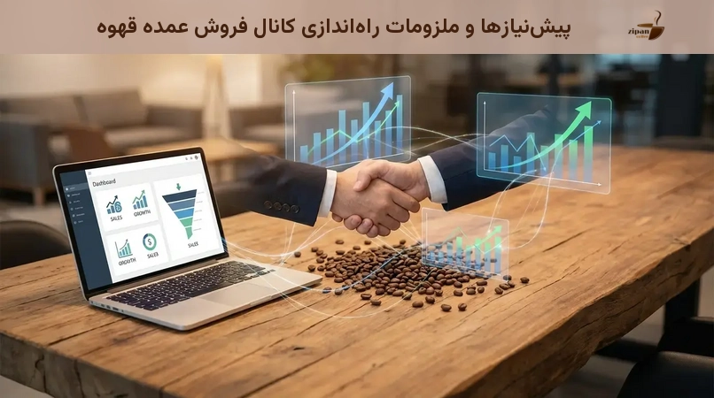 پیش نیازها و ملزومات راه اندازی کانال فروش عمده قهوه