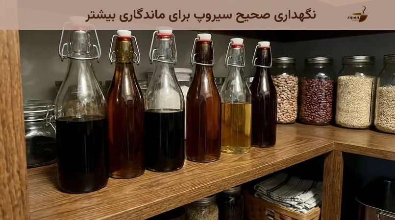نگهداری صحیح سیروپ برای ماندگاری بیشتر