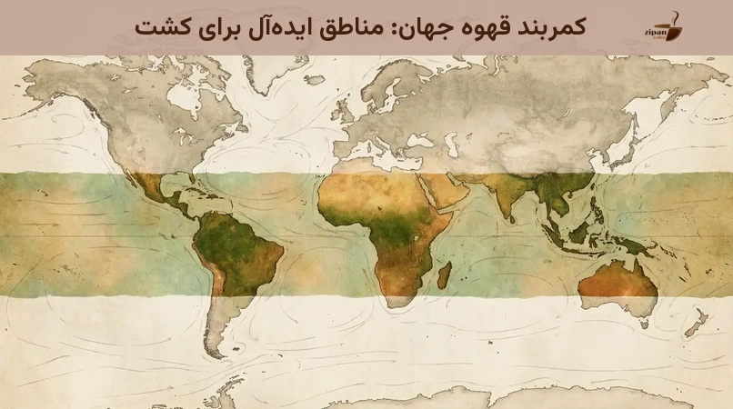 کمربند قهوه جهان: مناطق ایدهآل برای کشت