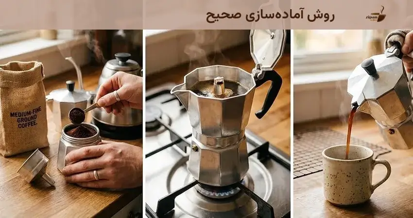 روش آماده سازی صحیح